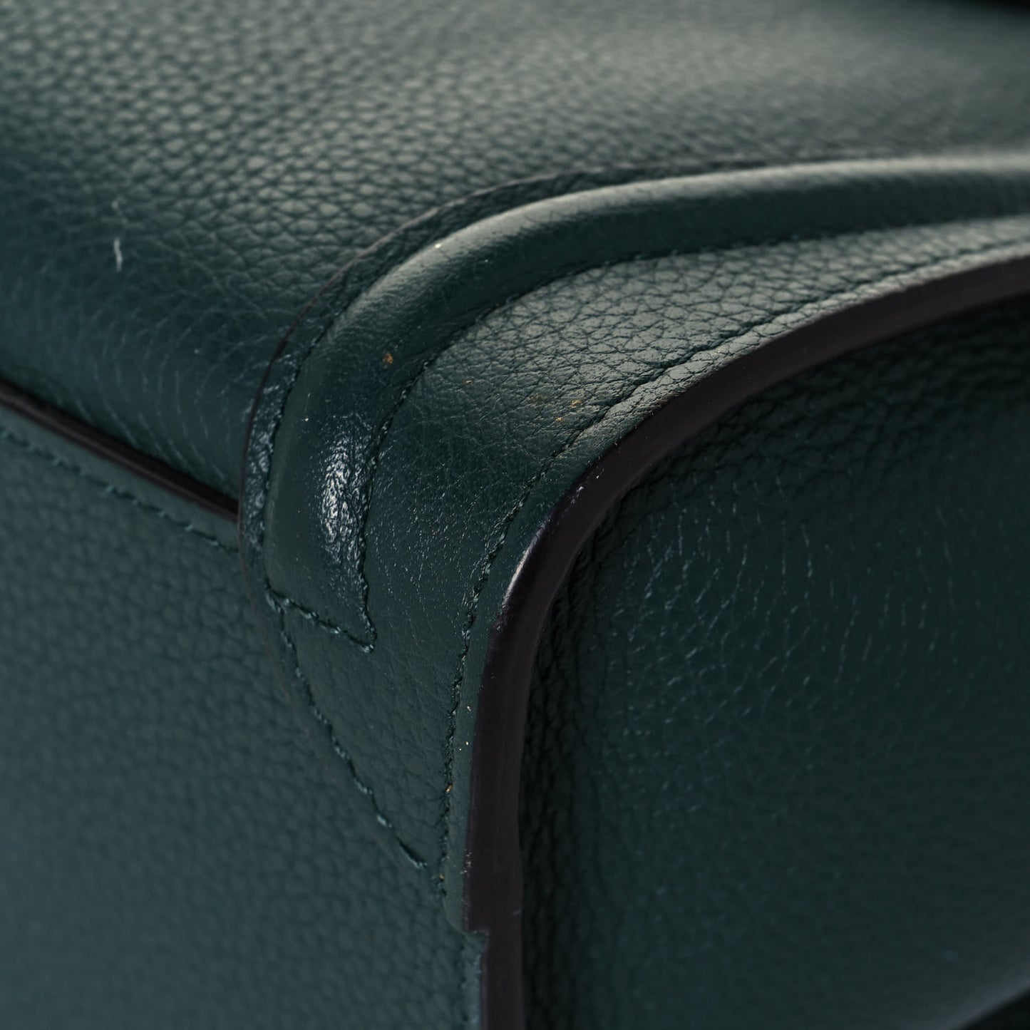 Drummed Calfskin Nano Luggage Amazone