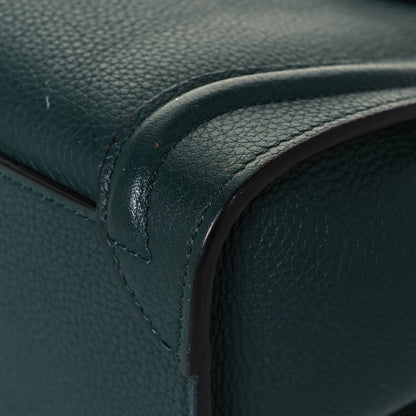 Celine Drummed Calfskin Nano Luggage Amazone 11 of 15