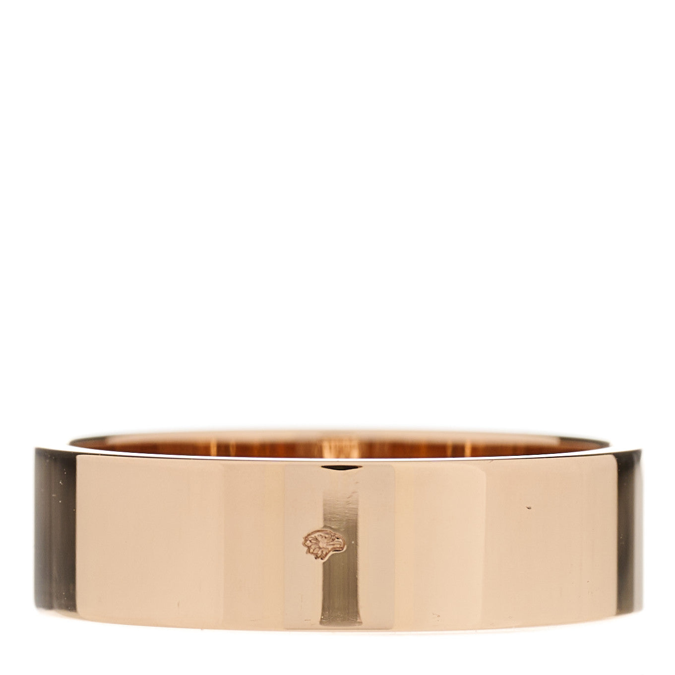 Hermes 18K Rose Gold Diamond PM H D'Ancre Ring 55 7.25 2 of 4