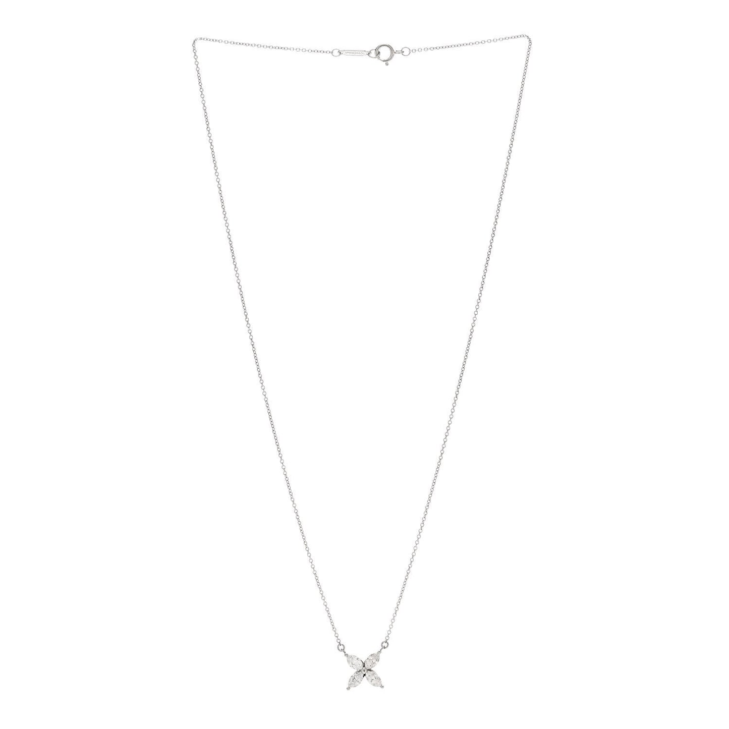 Platinum Diamond Large Victoria Necklace