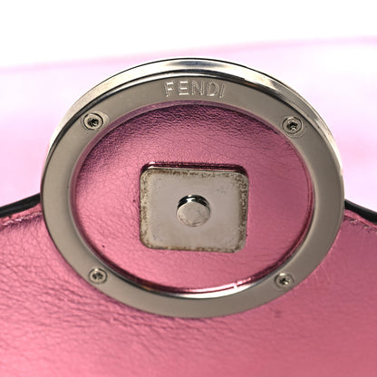 Fendi Vitello Catalan Mirror F is Fendi Medium Envelope Wallet on Chain Fuxia Chiaro 10 of 12