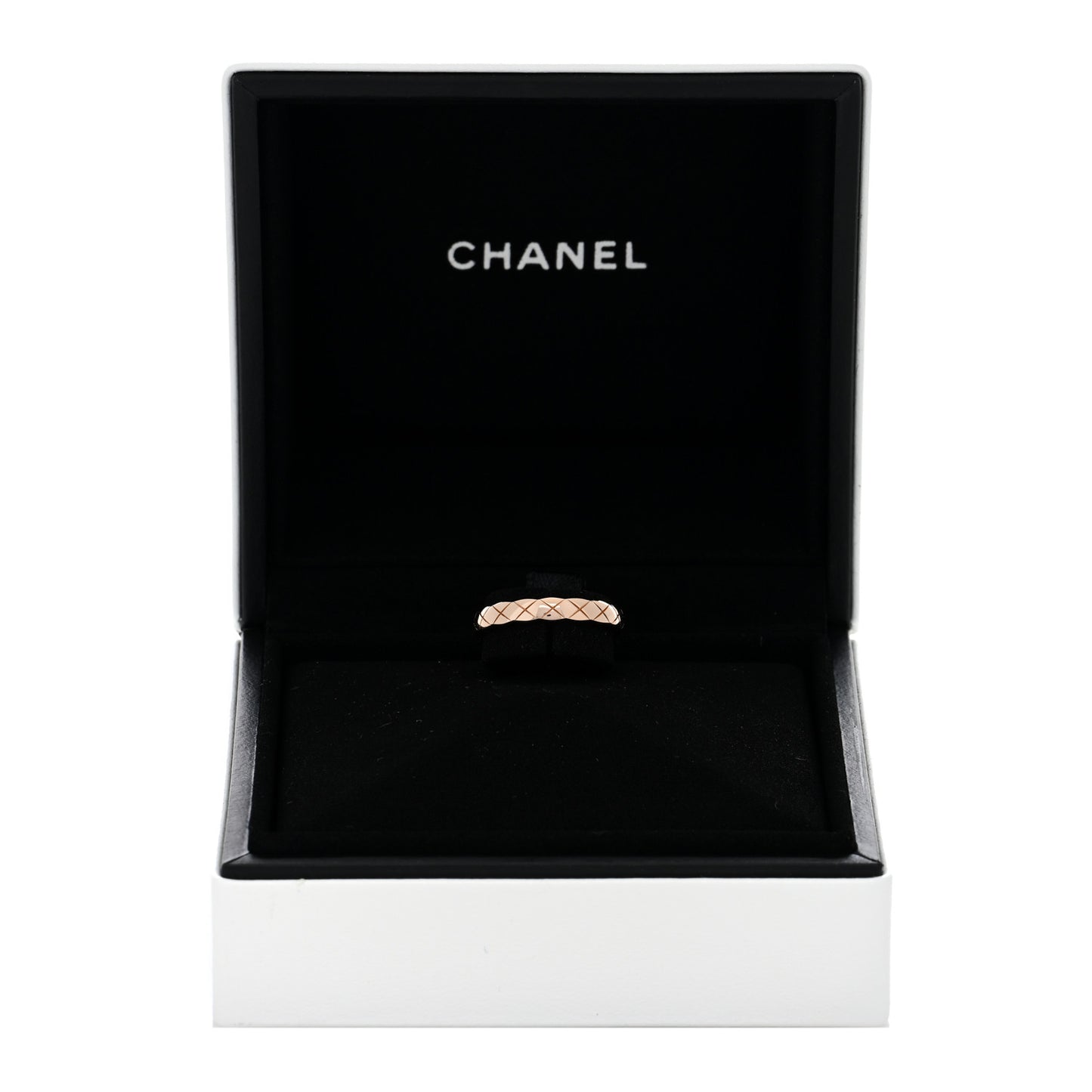 18K Beige Gold Mini Coco Crush Ring 48 4.5