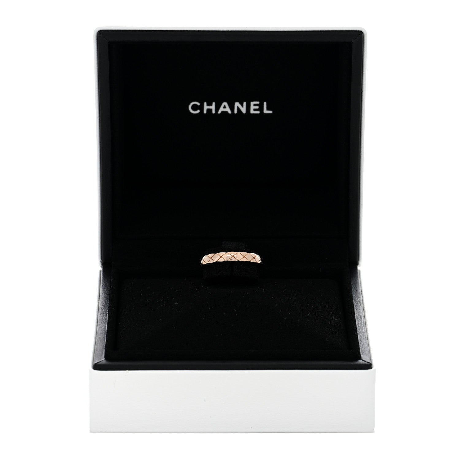 Chanel 18K Beige Gold Mini Coco Crush Ring 48 4.5 5 of 5