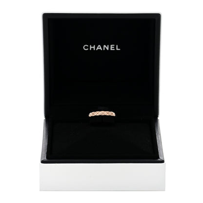 Chanel 18K Beige Gold Mini Coco Crush Ring 48 4.5 5 of 5