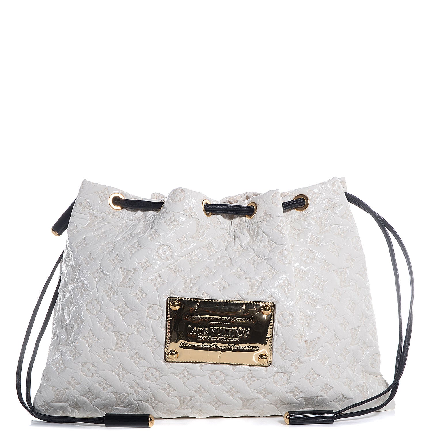 Louis Vuitton Vinyl Monogram Squishy Inventeur White 1 of 7