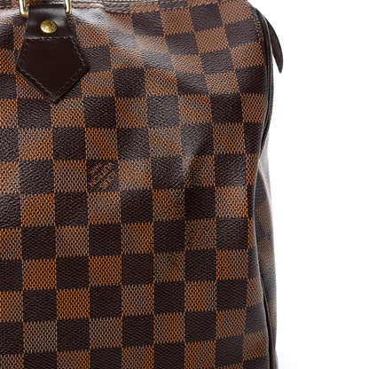 Louis Vuitton Damier Ebene Speedy 35 17 of 18