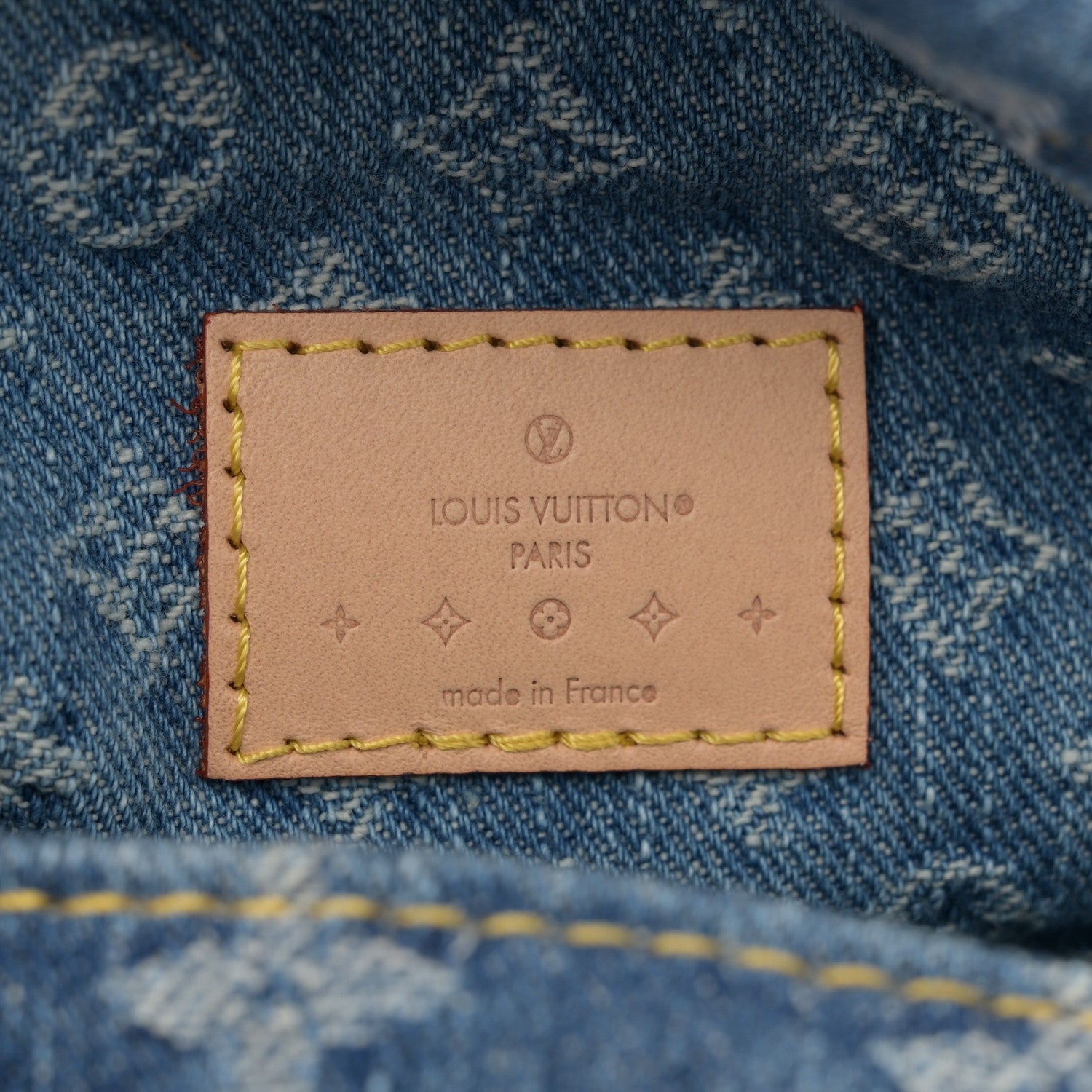 Louis Vuitton Denim Venice Backpack Blue 6 of 10