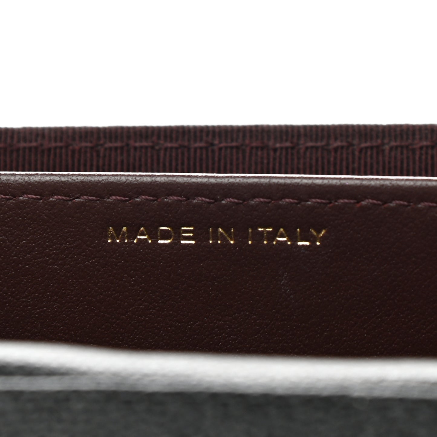 Caviar Quilted Flap Card Holder On Chain Black