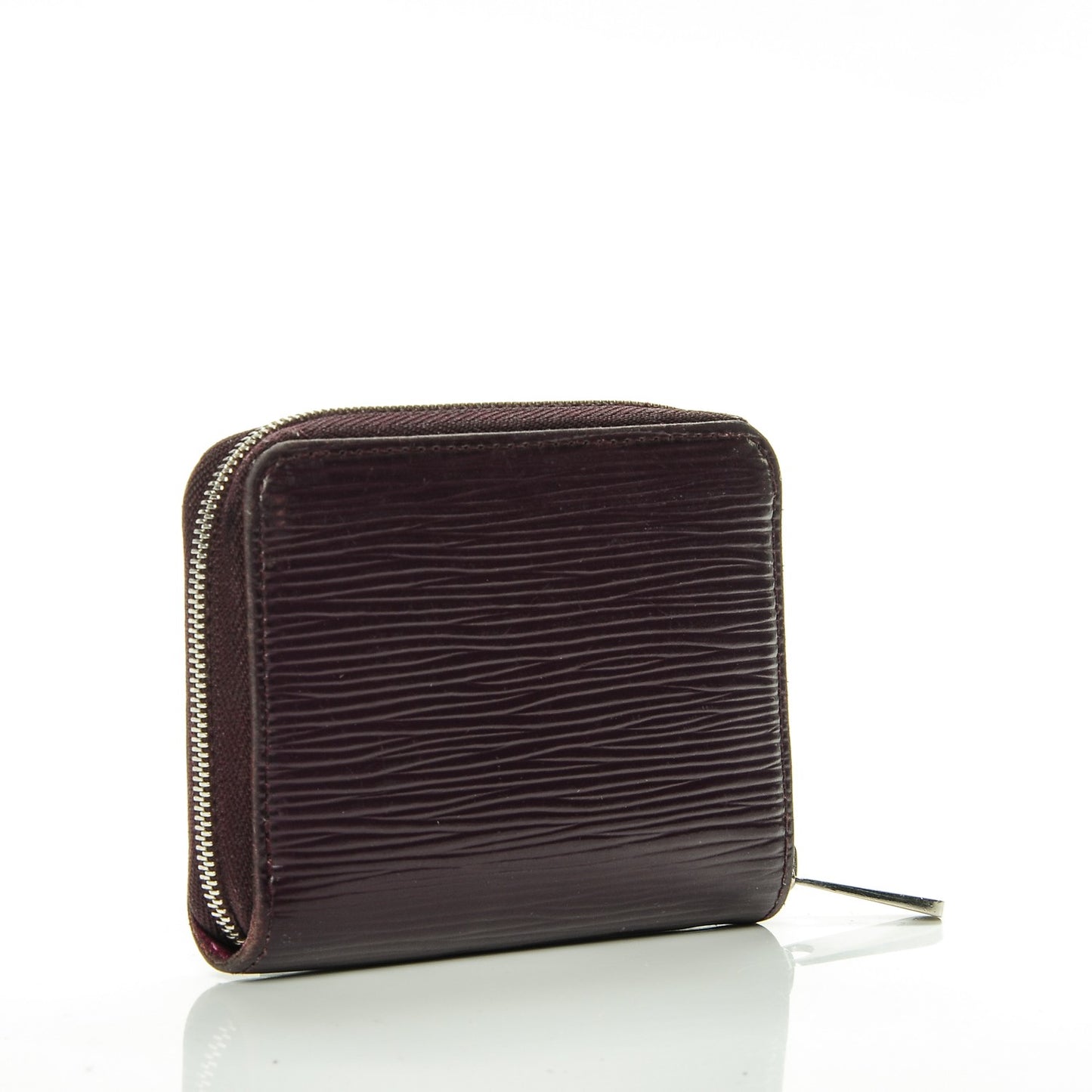 Epi Zippy Coin Purse Cassis