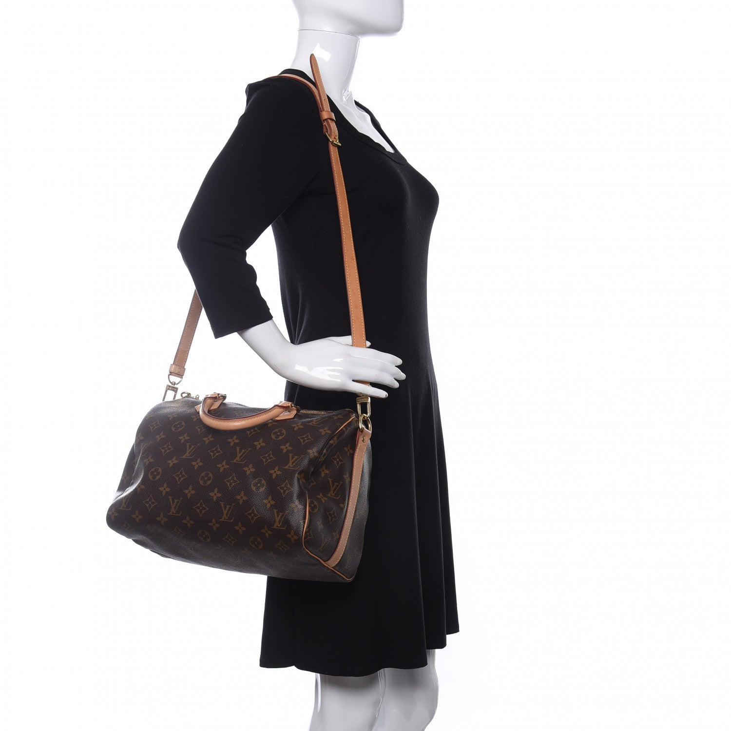 Louis Vuitton Monogram Speedy Bandouliere 30 2 of 9