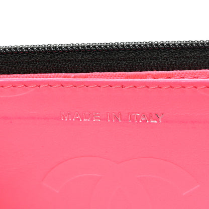 Chanel Calfskin Quilted Cambon Wallet on Chain WOC Black 7 of 12
