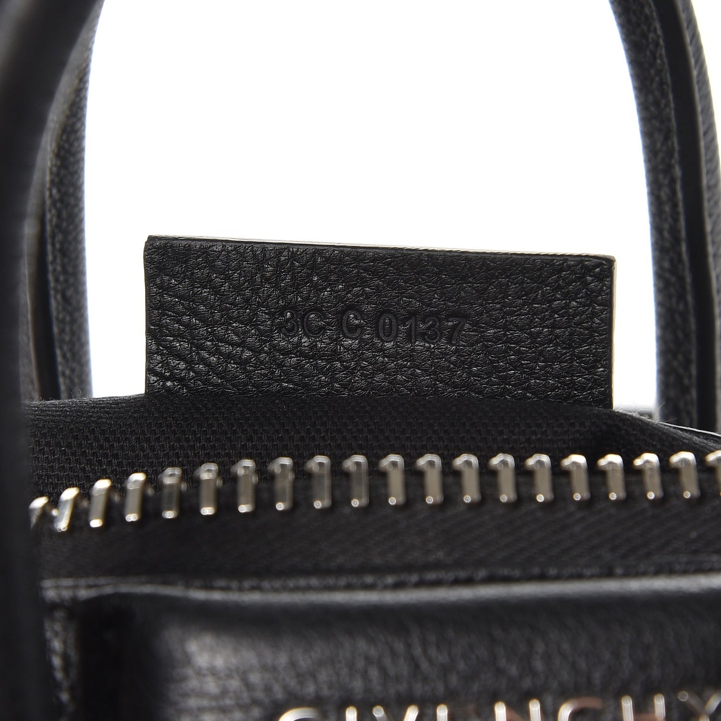Sugar Goatskin Mini Antigona Black