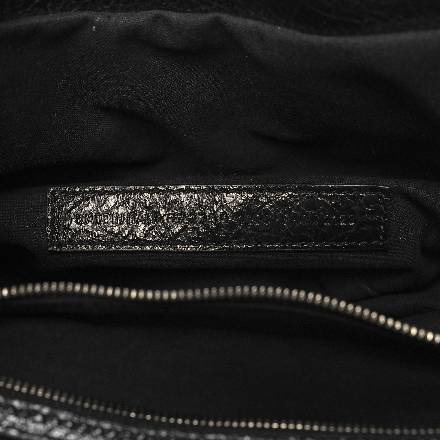 Balenciaga Agneau Arena Medium Le Cagole Shoulder Bag Black 9 of 13