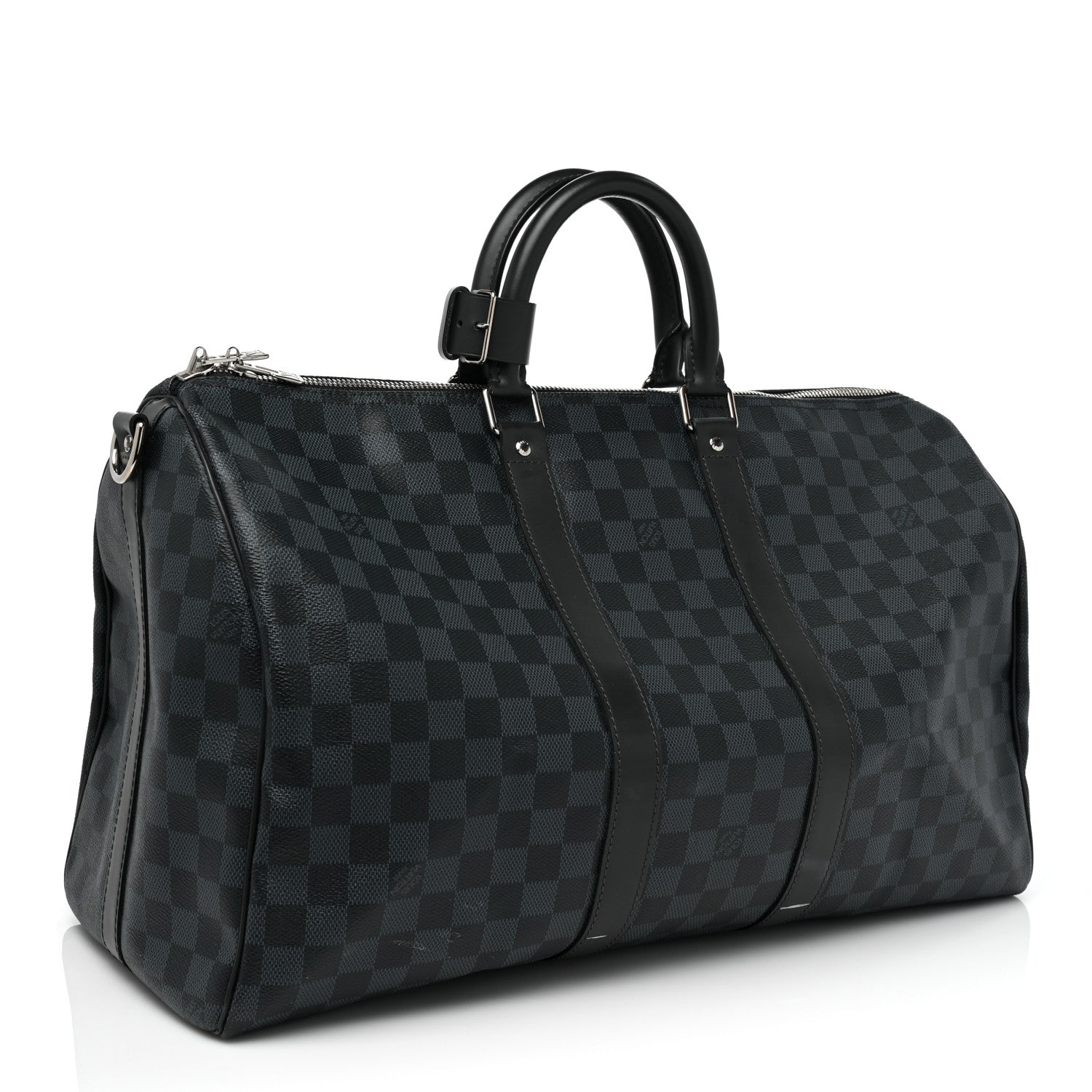 Louis Vuitton Damier Cobalt Keepall Bandouliere 45 2 of 12