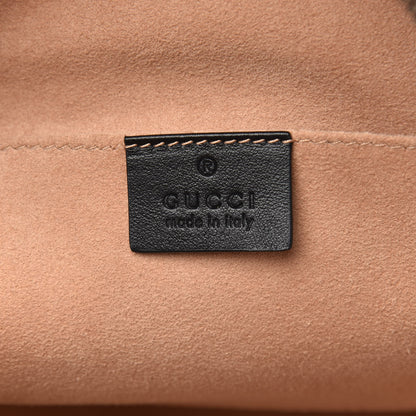 Gucci Calfskin Matelasse GG Marmont Dome Backpack Black 6 of 12