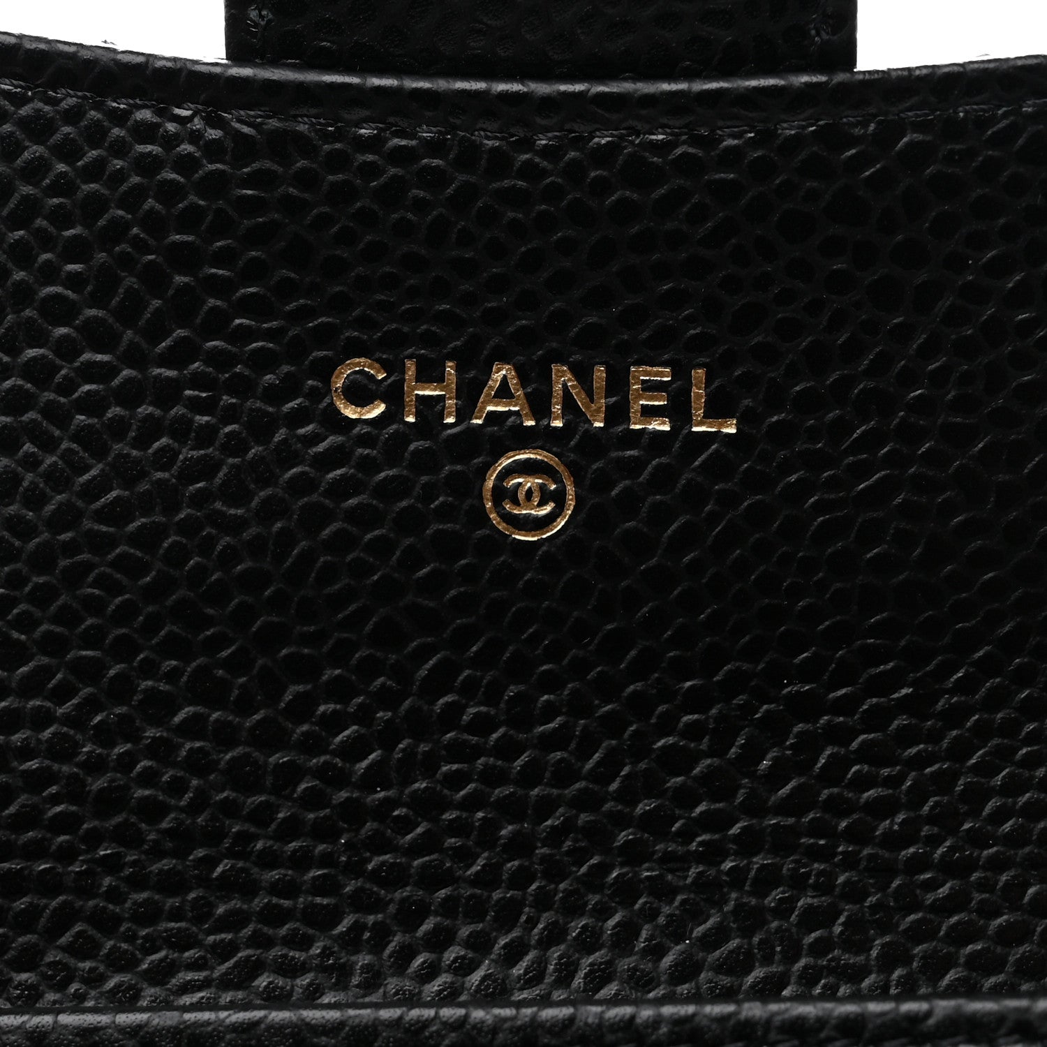 Chanel Caviar Quilted Flap Card Holder Wallet Black 6 of 8