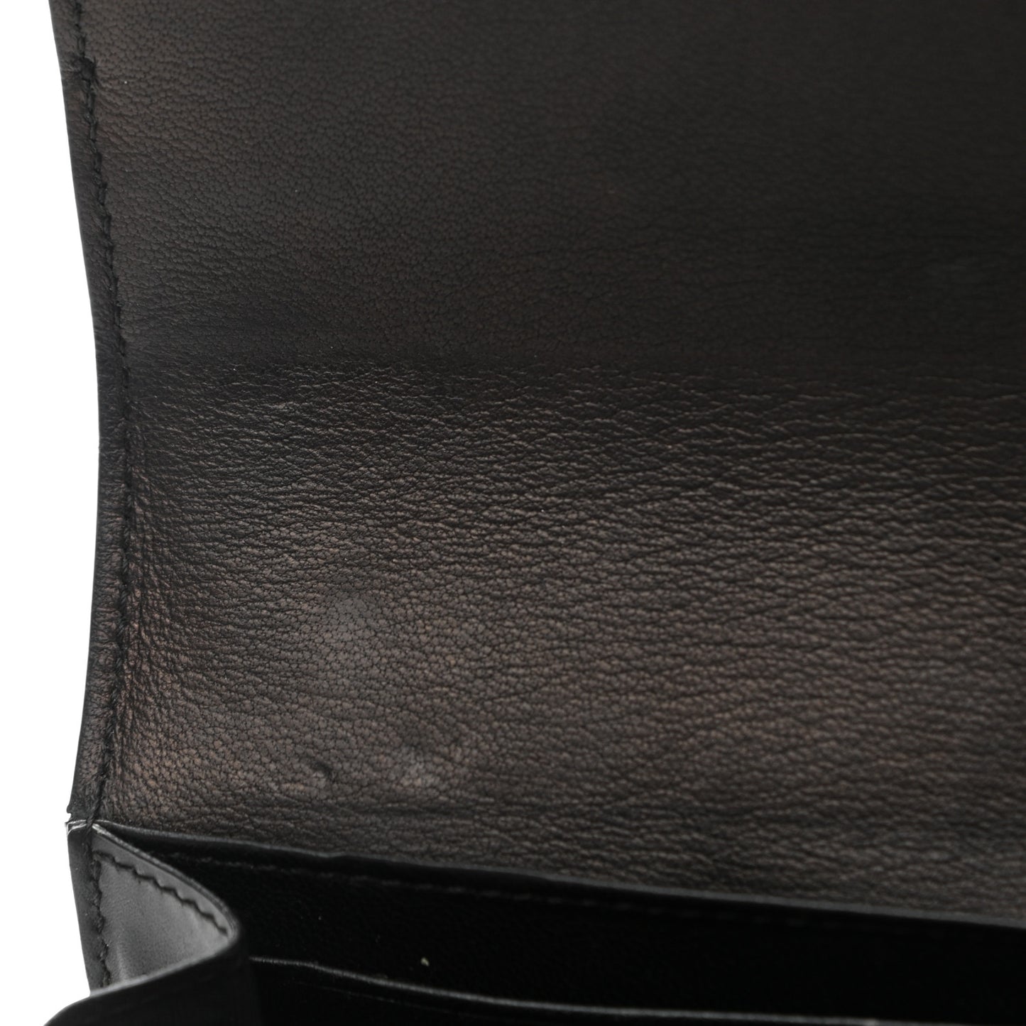 Smooth Calfskin Horizon Continental Wallet Black
