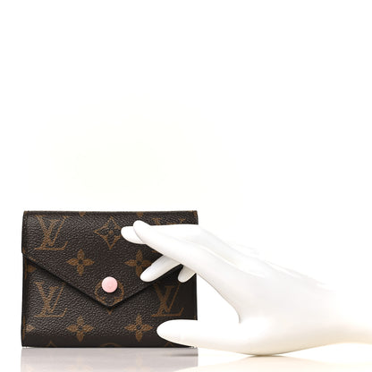 Louis Vuitton Monogram Victorine Wallet Rose Ballerine 2 of 7