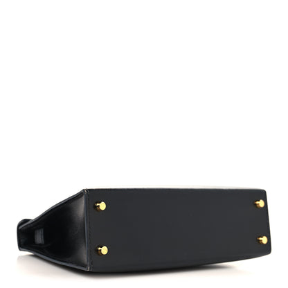 Hermes Box Mini Kelly Sellier 20 Black 3 of 10