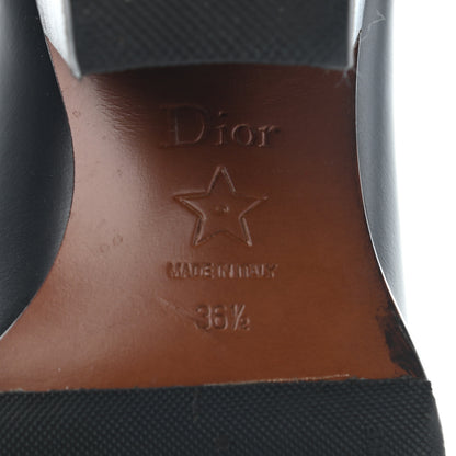 Christian Dior Calfskin L.A. Ankle Boots 36.5 Black 6 of 8