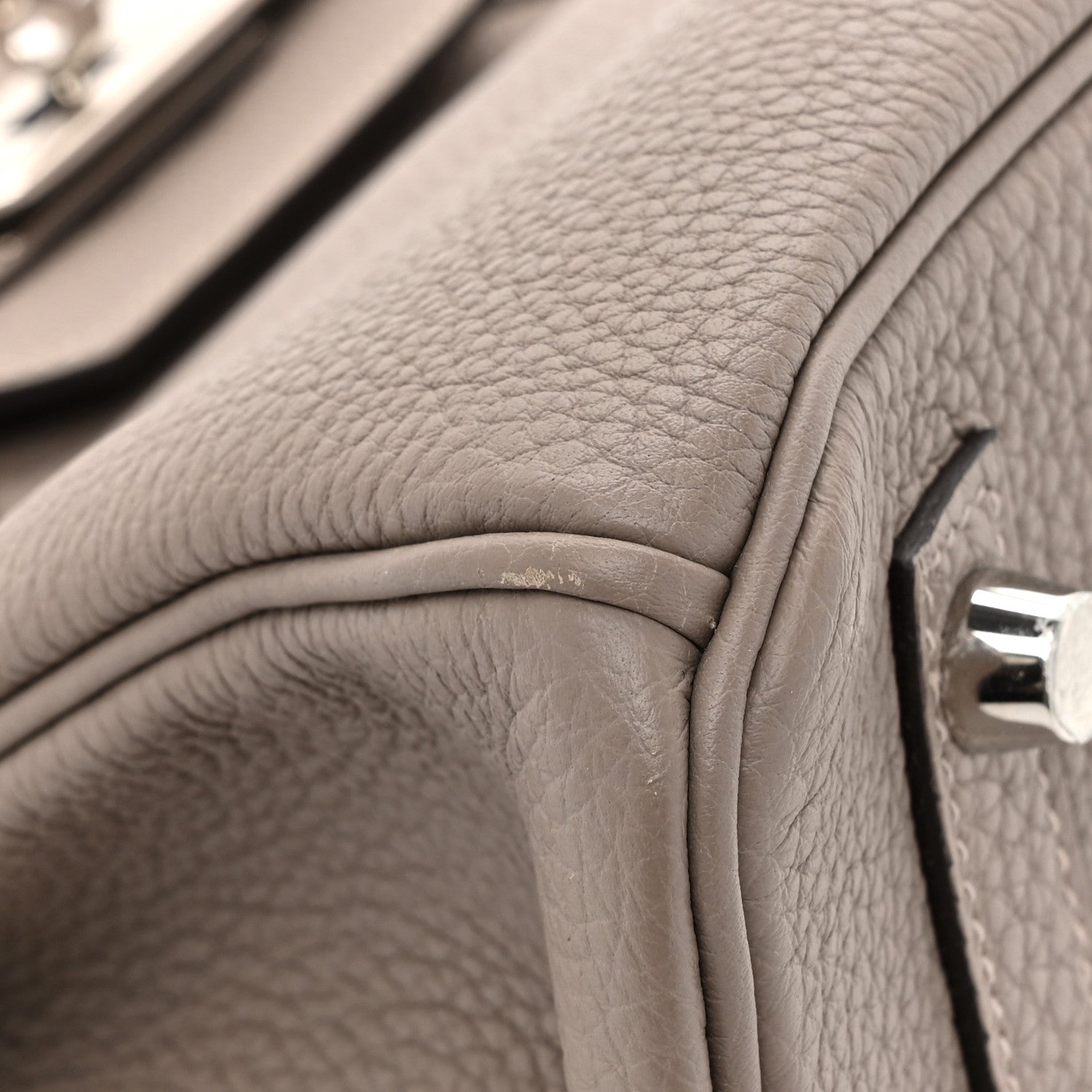 Hermes Togo BIRKIN 30 Gris Asphalte 11 of 13
