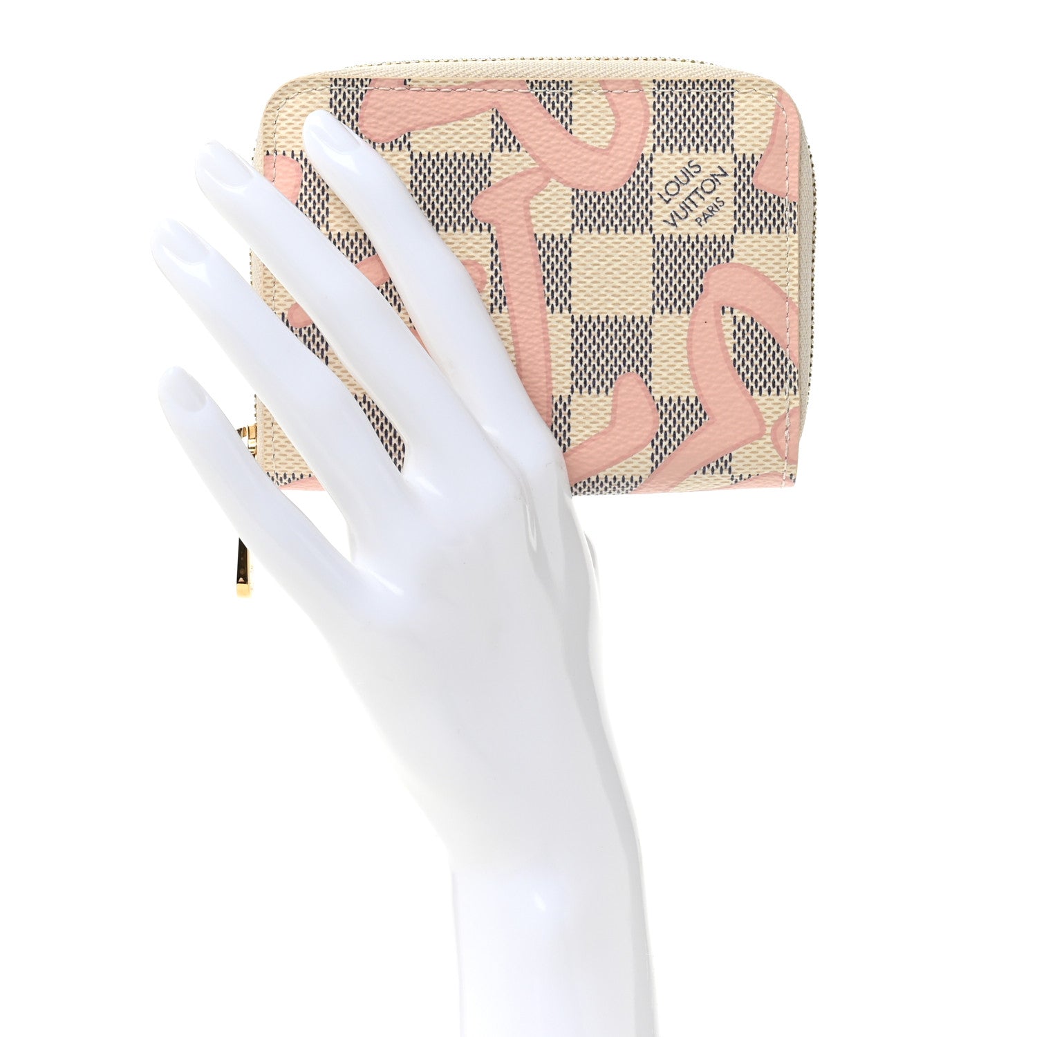 Louis Vuitton Damier Azur Tahitienne Zippy Coin Purse 2 of 6