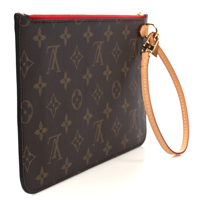 Louis Vuitton Monogram Neverfull MM GM Pochette Cherry 3 of 7