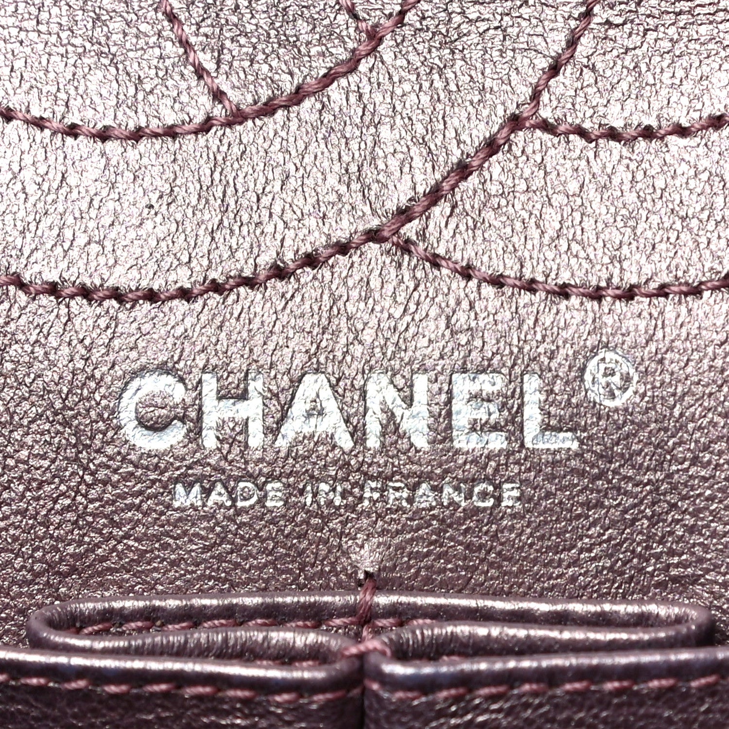Chanel Metallic Calfskin Quilted 2.55 Reissue 226 Flap Rose Fonce 6 of 10