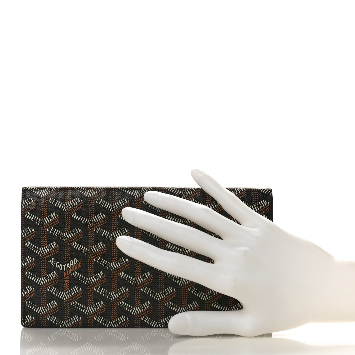 Goyard Goyardine Long Bi-Fold Wallet Black 2 of 8