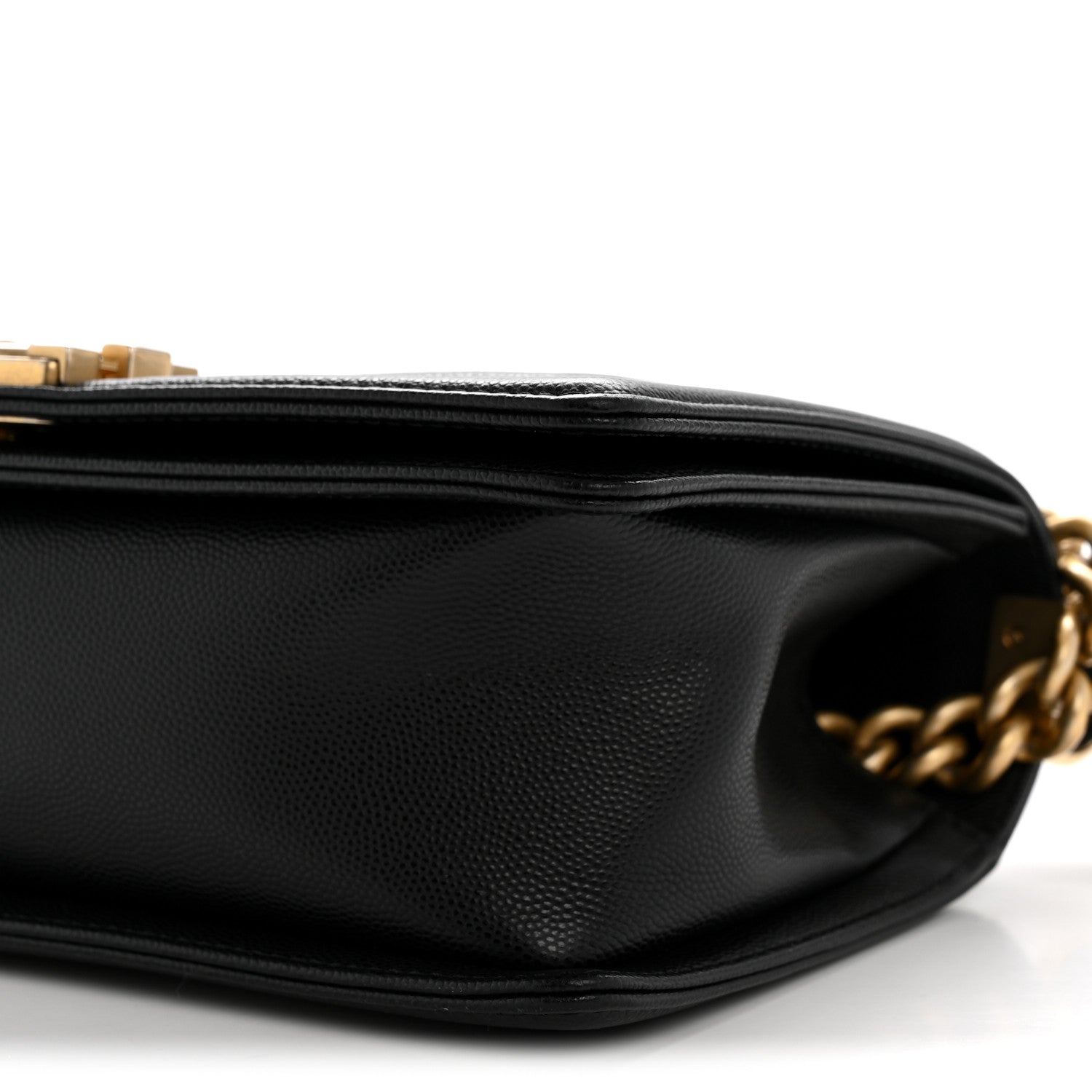 Chanel Caviar Quilted Medium Boy Flap Black 9 of 11