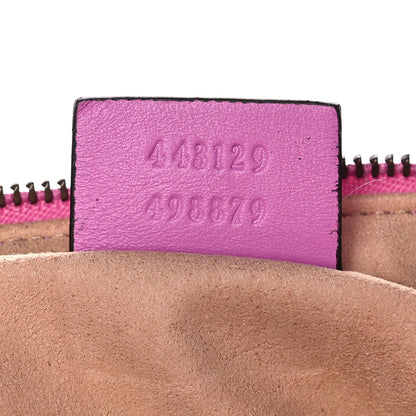 Gucci Calfskin Matelasse Mini GG Marmont Chain Bag Candy Mousse 7 of 11