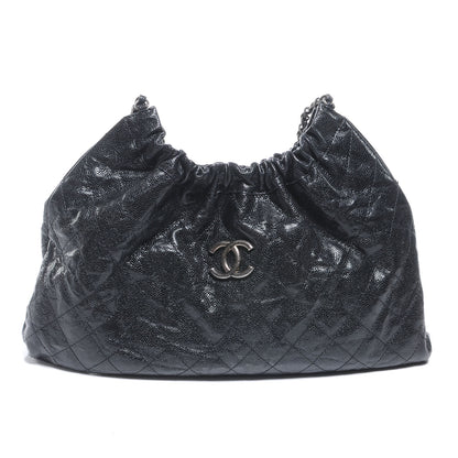 Chanel Caviar Quilted Large Elastic Tote Black 1 of 7