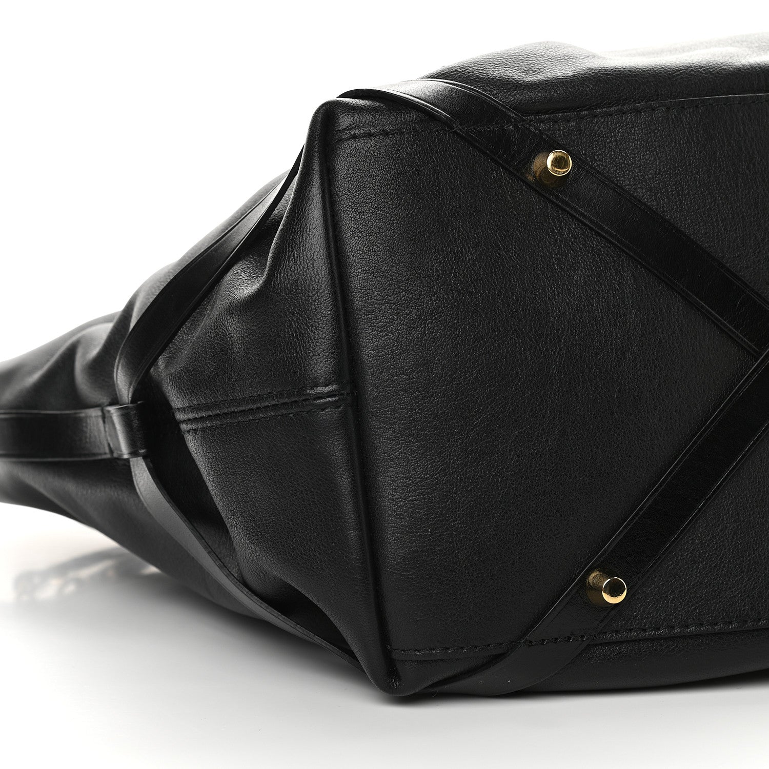 Burberry Calfskin House Check Small Salisbury Tote Black 9 of 10