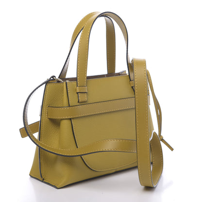 Loewe Calfskin Mini Gate Tote Ochre 3 of 11