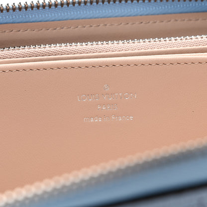 Louis Vuitton Mahina Zippy Wallet Blue Nuage 6 of 7