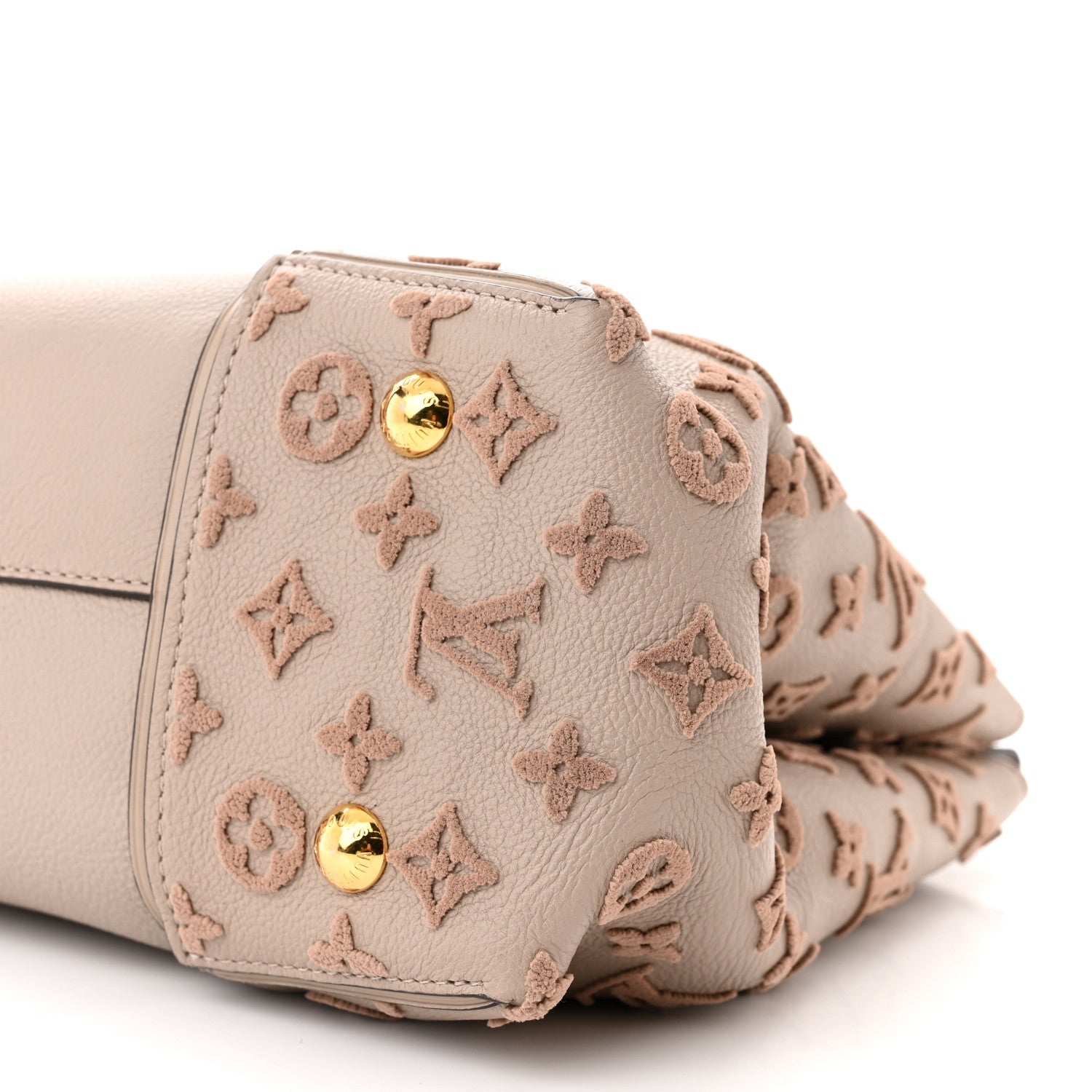 Louis Vuitton Veau Cachemire Tote W PM Galet 9 of 9