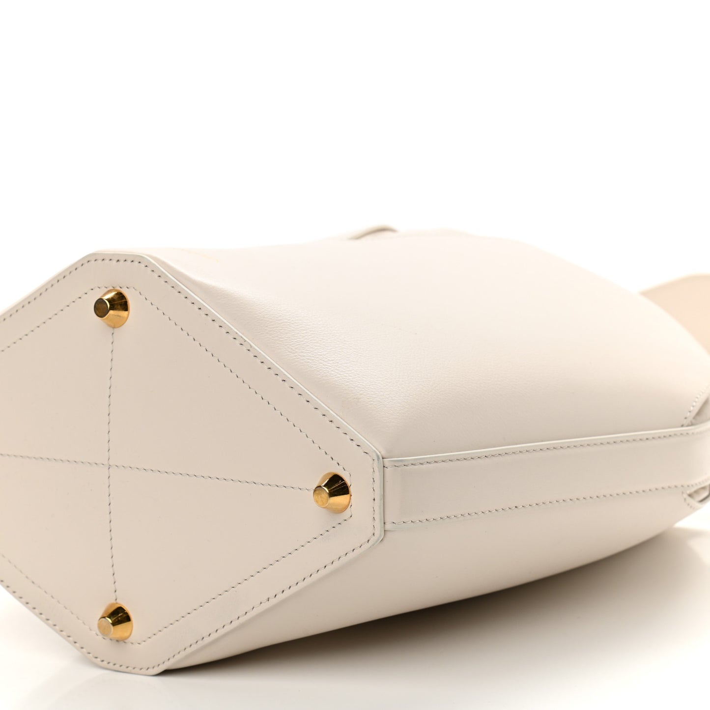 Calfskin The Bucket Bag White