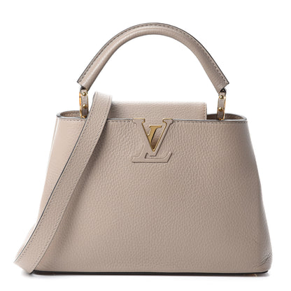 Louis Vuitton Taurillon Capucines BB Galet 1 of 12