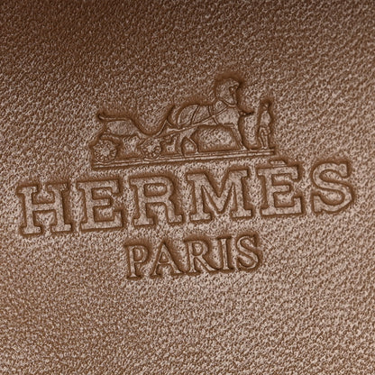 Hermes Calfskin Womens Destin Loafer 39 White 8 of 10