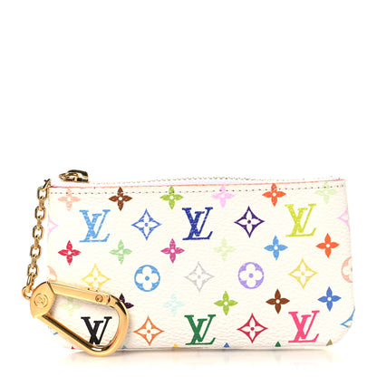 Louis Vuitton LV X TM Monogram Multicolor Key Pouch White 1 of 7