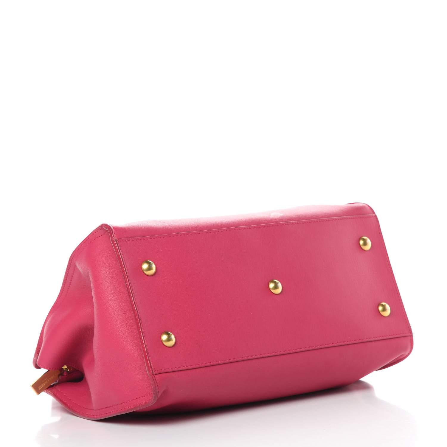 Saint Laurent Calfskin Small Classic Y Cabas Fuchsia 4 of 22
