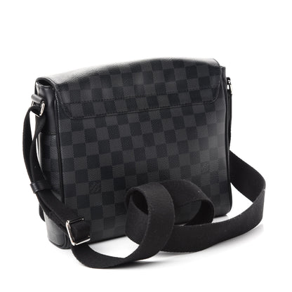 Louis Vuitton Damier Graphite District PM 3 of 10