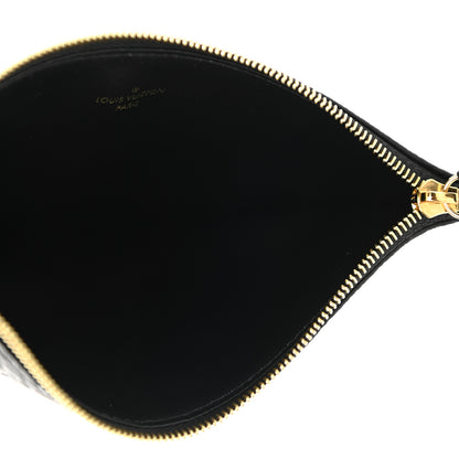 Louis Vuitton Empreinte Felicie Chain Wallet Zippered Insert Black 5 of 5