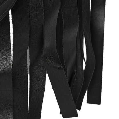 Balenciaga Calfskin XS Fringe Laundry Cabas Black 14 of 14