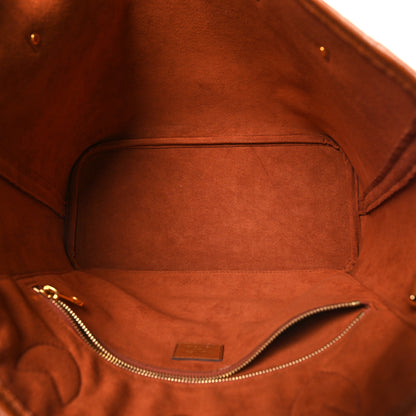Louis Vuitton Empreinte Monogram Giant Neverfull MM Cognac 6 of 11