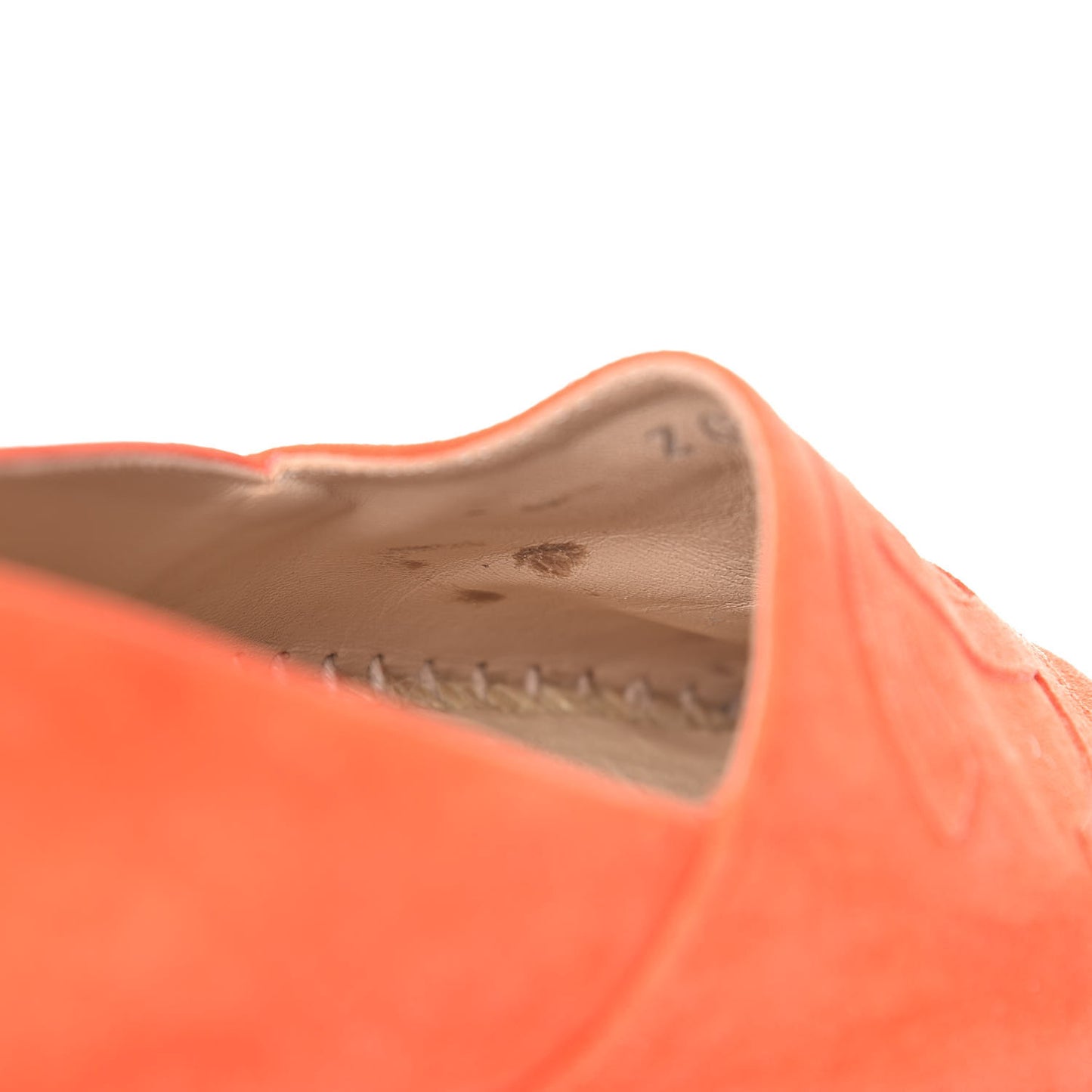 Suede CC Espadrilles 40 Orange