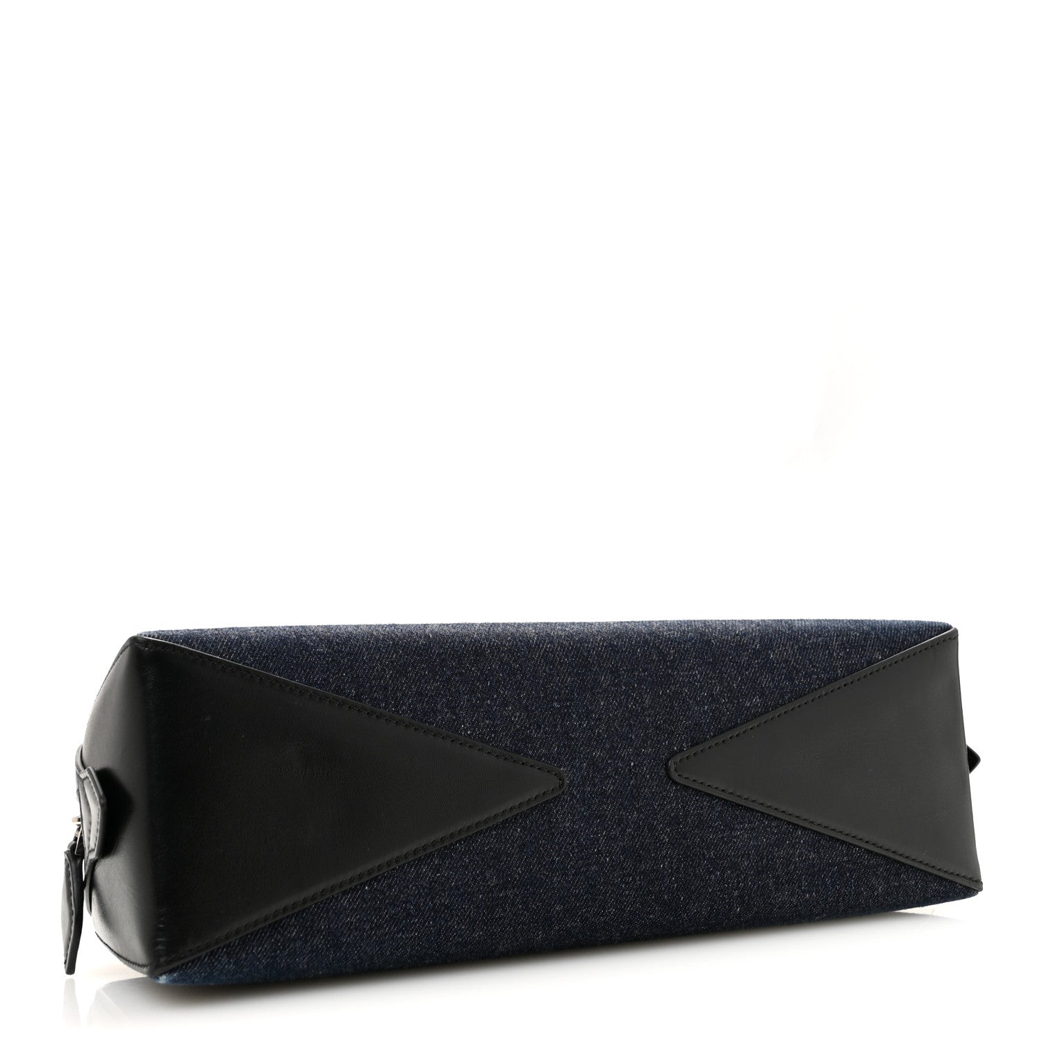 Alaia Denim Calfskin Medium Le Teckel Bag Bleu Denim 5 of 13