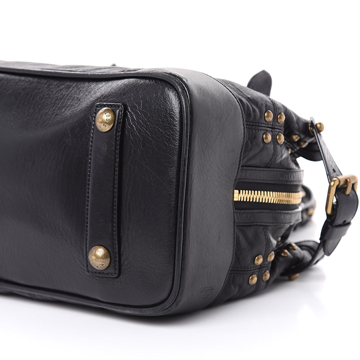 Lambskin Riveting Black