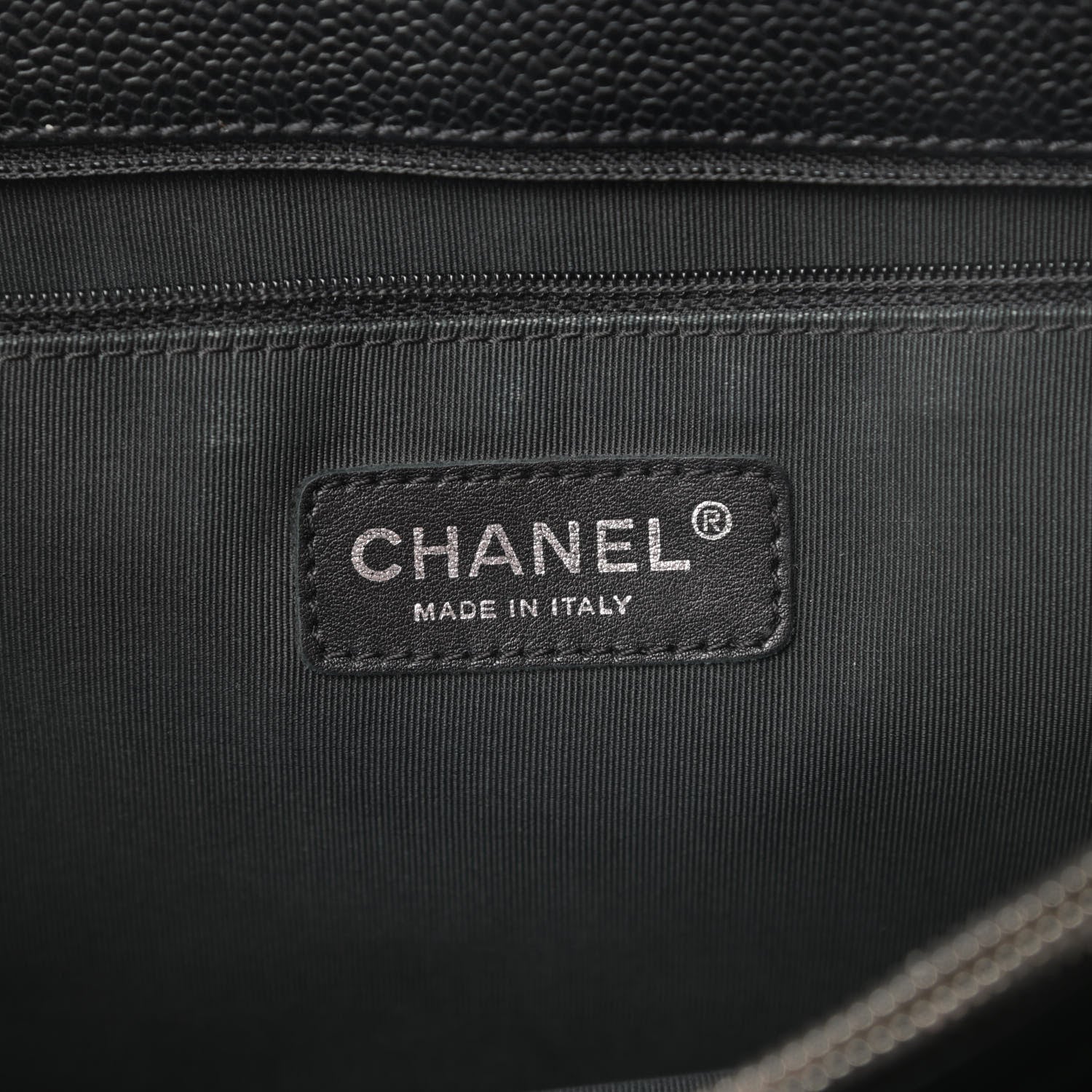 Chanel Caviar Quilted Grand Shopping Tote GST Black 6 of 15