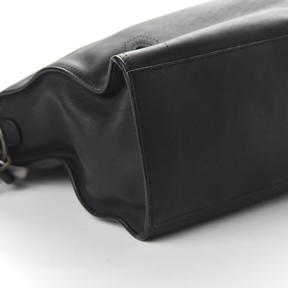 Balenciaga Veau Soyeux Perforated Blackout Hardware City Black 6 of 11